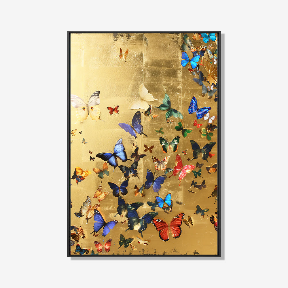Vlinder Explosie- plexiglas schilderij - kunst