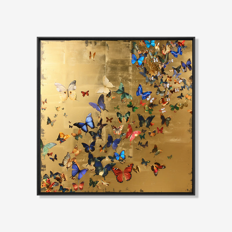 Vlinder Explosie- plexiglas schilderij - kunst