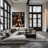 Vogue Barbie- plexiglas schilderij - kunst