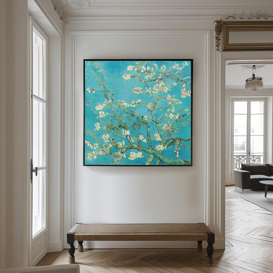 Vincent van Gogh - Amandelbloesem - Bloemen schilderij- plexiglas schilderij - kunst