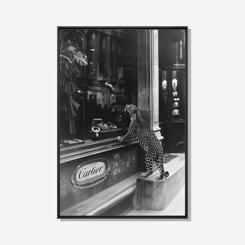 Window Shopper- plexiglas schilderij - kunst