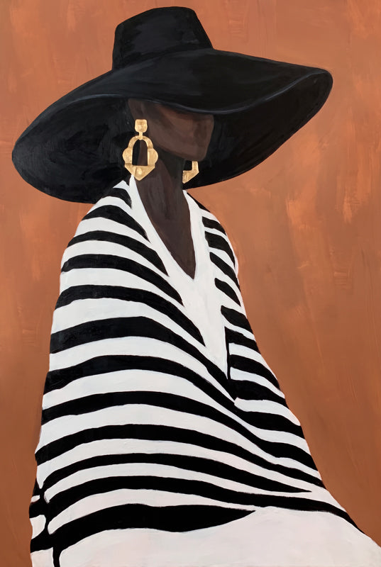 Wrapped in stripes
