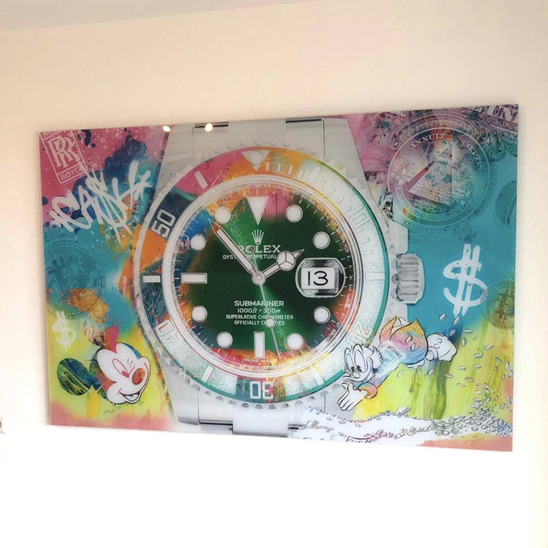 Watch Me- plexiglas schilderij - kunst