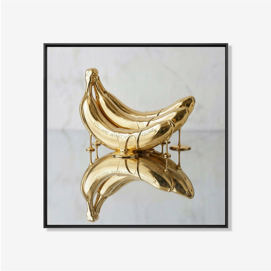 You Are What You Consume- plexiglas schilderij - kunst