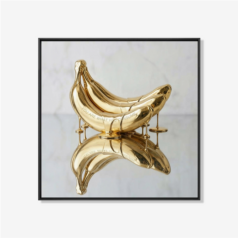 You Are What You Consume- plexiglas schilderij - kunst