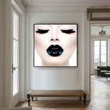 Black Kiss- plexiglas schilderij - kunst
