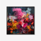 Du Chaos- plexiglas schilderij - kunst