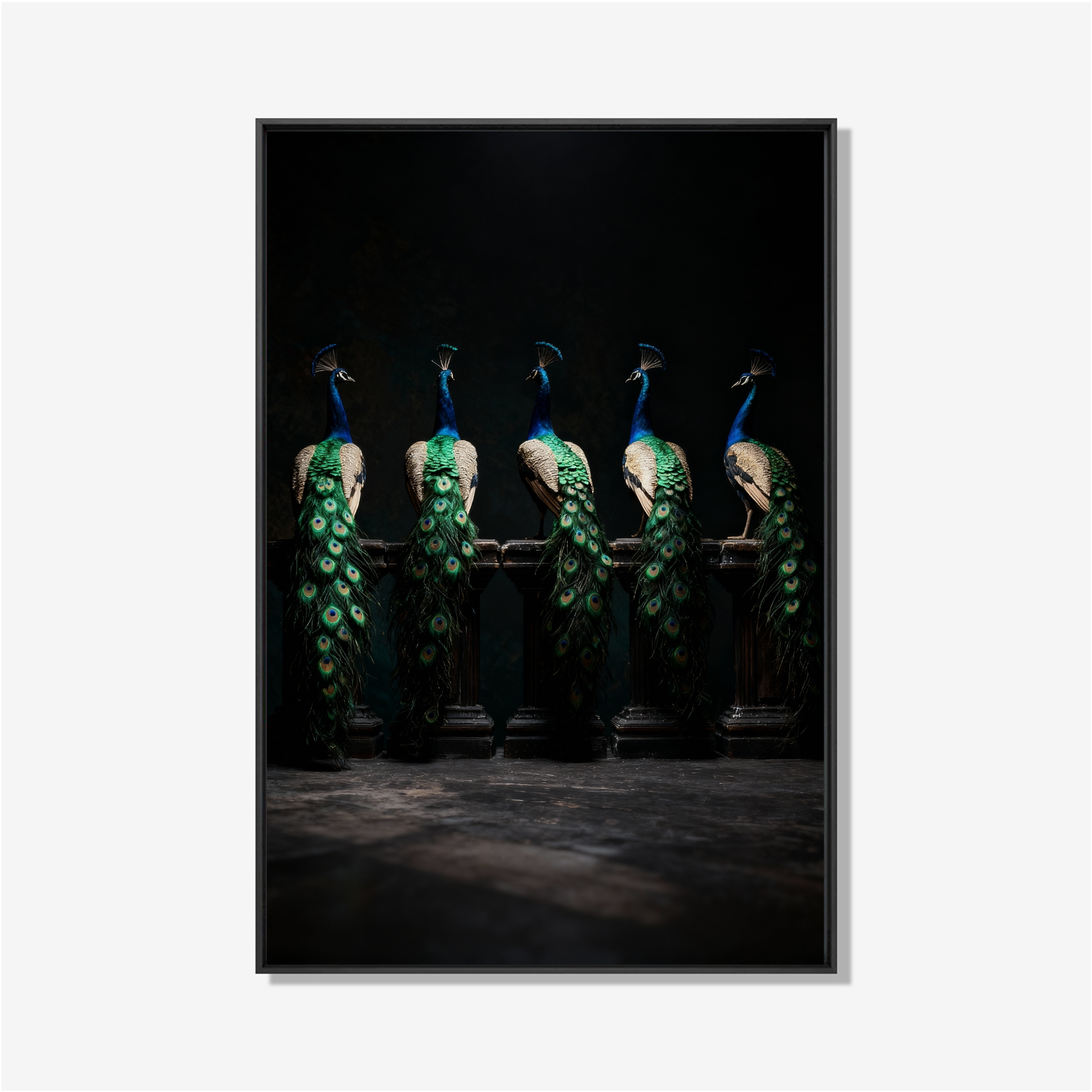 The Regal Five- plexiglas schilderij - kunst