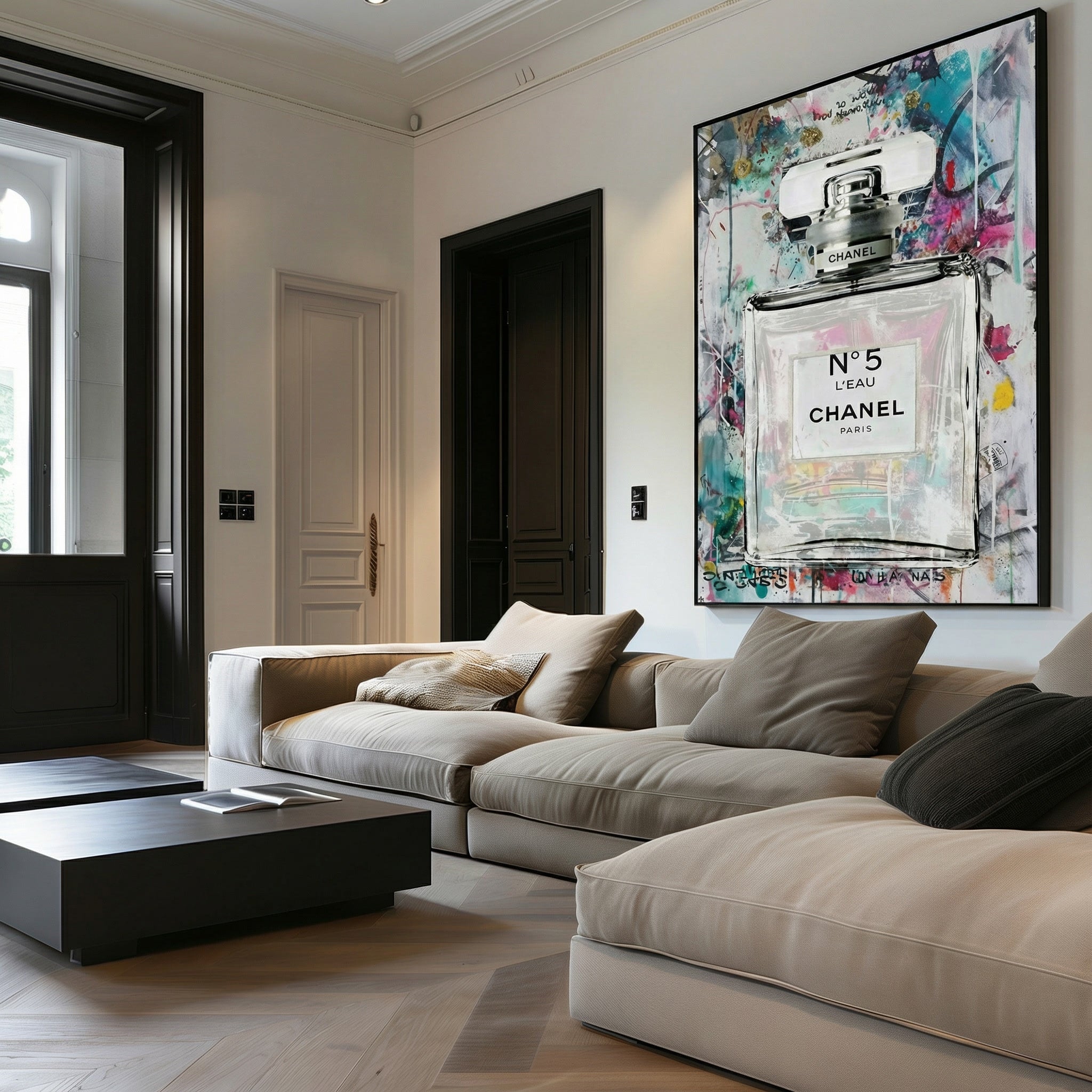 Coco Paris- plexiglas schilderij - kunst