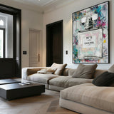 Coco Paris- plexiglas schilderij - kunst