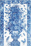 Delftsblauw schilderij op plexiglas 
