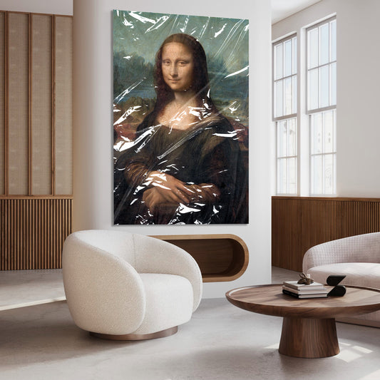 Don't touch Mona- plexiglas schilderij - kunst