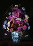 Flower Vase - Plexiglas schilderij