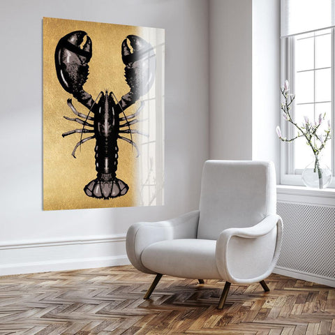 Lobster Royal- plexiglas schilderij - kunst