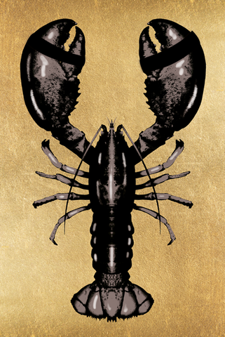 Lobster Royal- plexiglas schilderij - kunst