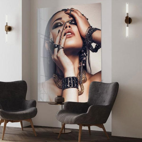 If I Was a Rich Girl- plexiglas schilderij - kunst