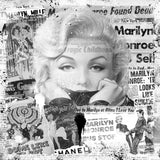 Marilyn - Plexiglas Schilderij