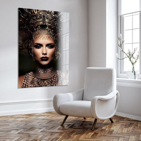 Koningin van de Parade- plexiglas schilderij - kunst