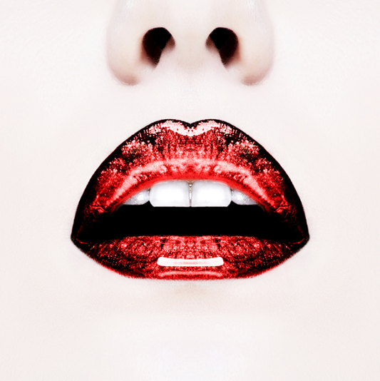 Sugar Lips - Fotografie op plexiglas