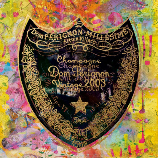 Dom Perignon - Plexiglas Schilderij- plexiglas schilderij - kunst
