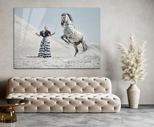 Horse Tamer  - Fotografie op plexiglas