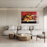 Table of Luxury - Plexiglas schilderij