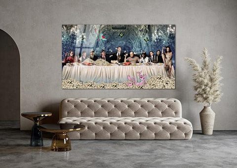 The Last supper 0.1- plexiglas schilderij - kunst